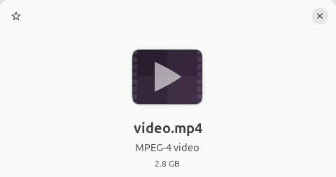 2.8 GB video file